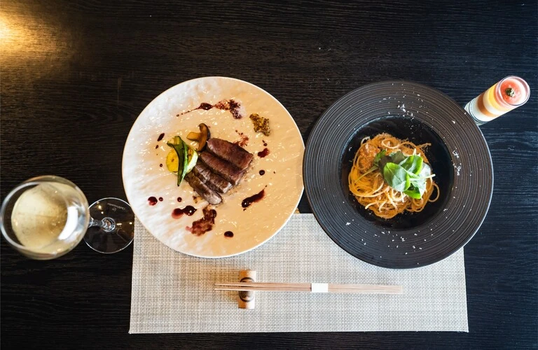 ディナーを堪能 | 兵庫県西脇の鉄板焼きなら鉄板dining磊